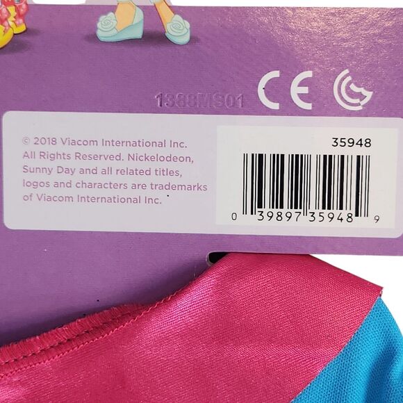 Sunny Day Halloween Costume Girls Dress Size 4-6x Sparkle Tulle Dress Up New - Picture 6 of 8